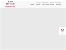 Tablet Screenshot of firststewards.sg